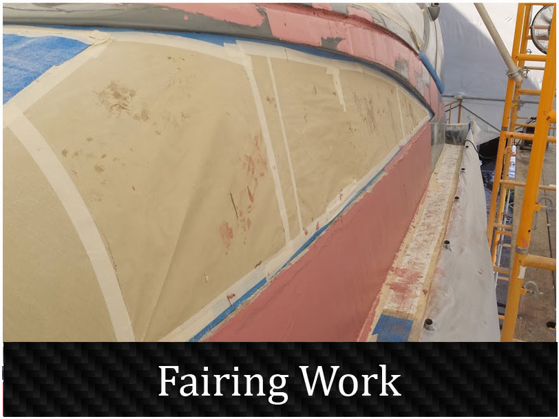 Yacht fairing service